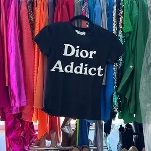 Christian Dior Dior Addict Tシャツ 36 CHRISTIAN DIOR 2002 